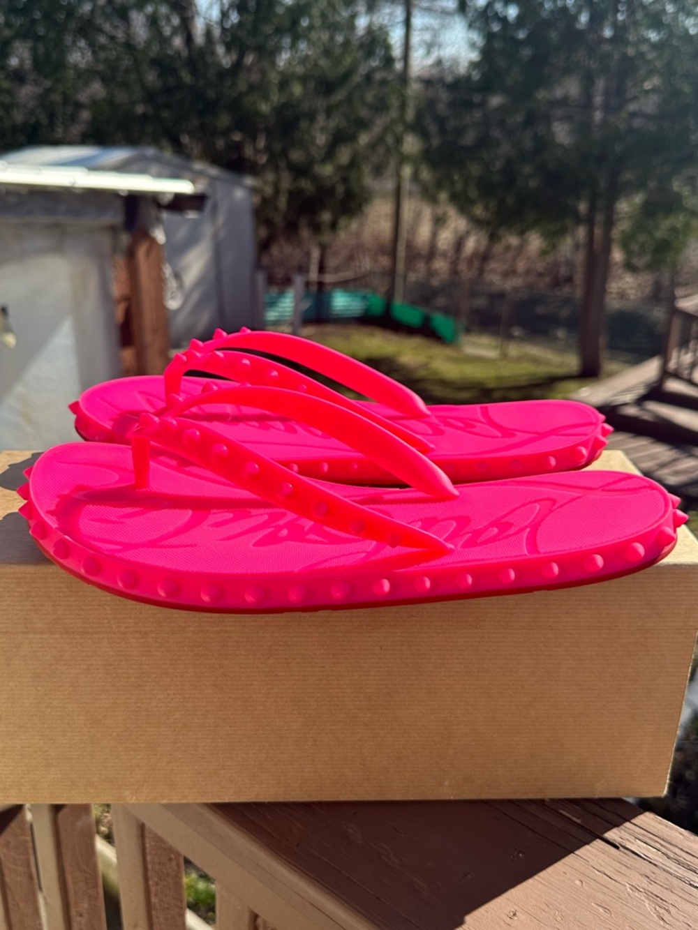 ❗️SOLD❗️CHRISTIAN LOUBOUTIN FLIP FLOPS (IT 40)